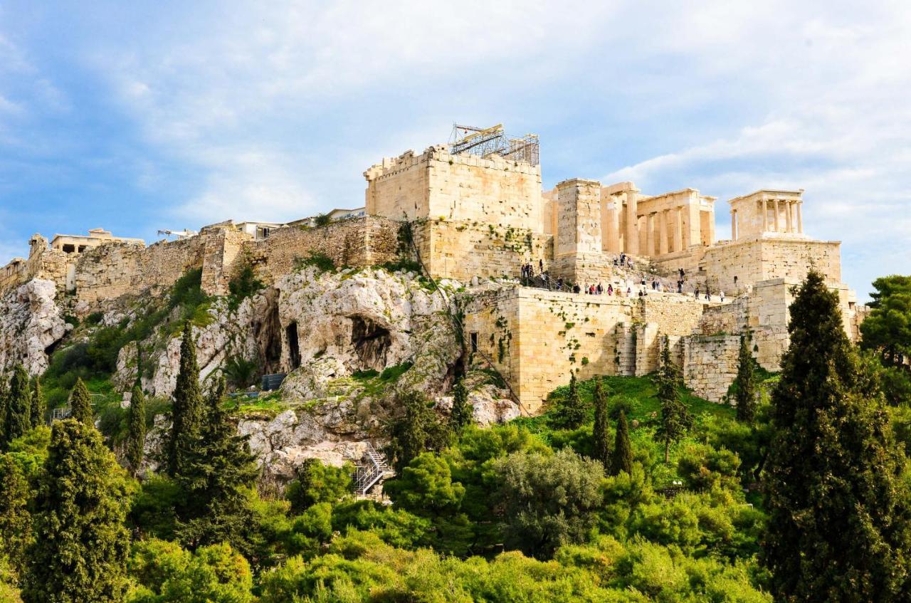 Athens Stylish Next To Acropolis, Metro Stop Fix Exterior foto